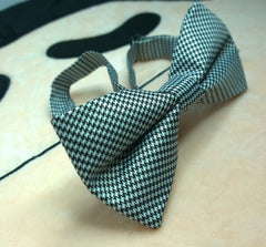 Blue Black Weave - Bowties - 2