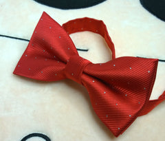 Classic Red Bow Tie - Bowties - 3