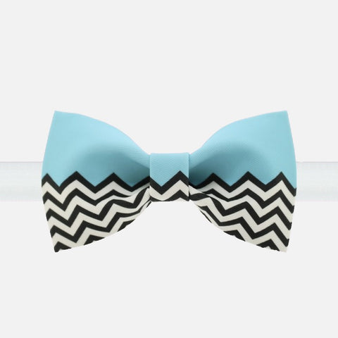 Edgy Blue Bow Tie - Bowties - 1