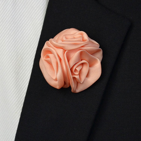 Satin Lapel Pin Pink - Bowties - 1