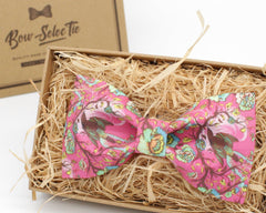 Birds in Trees Bow Tie