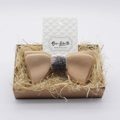 Black Woody Bow Tie - Bowties - 3
