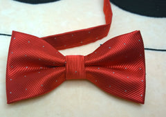 Classic Red Bow Tie - Bowties - 4