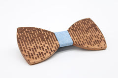 Dripping Wooden Bow Tie