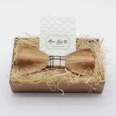 Elegant Slim Wooden Bow Tie - Bowties - 2