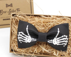 Skeleton Bow Tie