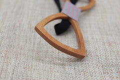Hollow Classic Wood Bow Tie - Bowties - 4