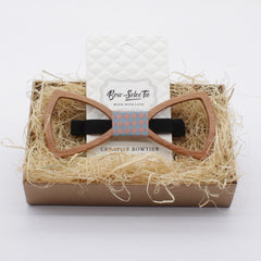 Hollow Classic Wood Bow Tie - Bowties - 2