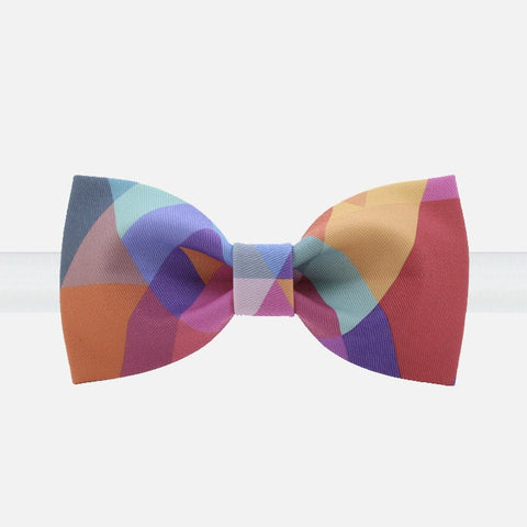 Multi-Colored Quilt Bowtie - Bowties - 1