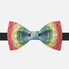 Rainbow Bow Tie