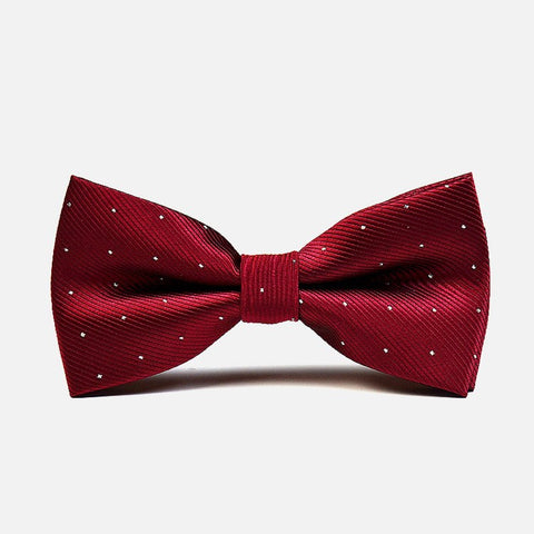 Red Polka Formal Bow Tie - Bowties