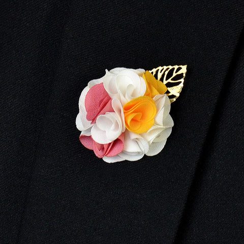 White Lapel Flower - Bowties - 1
