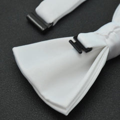 White Tuxedo Bow Tie