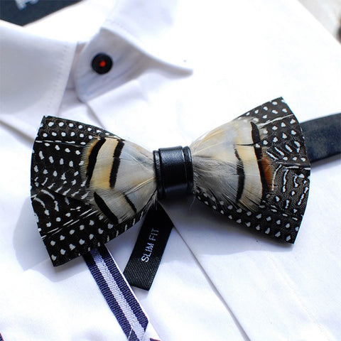 Wild Feather Bow Tie - Bowties - 1