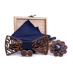 Wooden Bow Tie Bundle Set