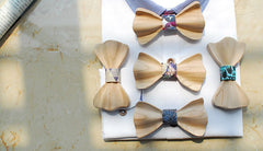 Colorful Wooden Bow Tie - Bowties - 7