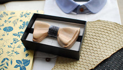 Black Woody Bow Tie - Bowties - 2