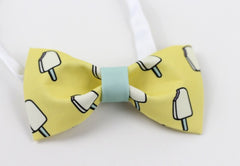 Yellow Ice Cream Bow Tie - Bowties - 2