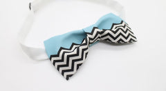 Edgy Blue Bow Tie - Bowties - 3
