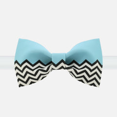 Edgy Blue Bow Tie - Bowties - 1