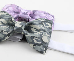 Gray Camo Bow Tie - Bowties - 3