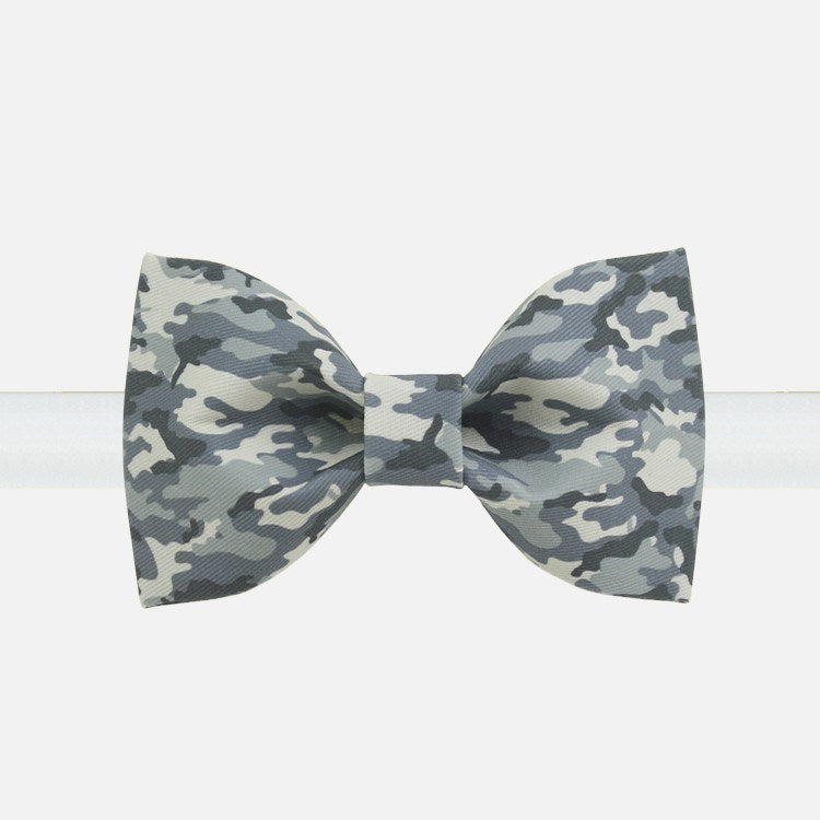 Gray Camo Bow Tie - Bowties - 1