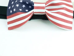 USA Flag Bow Tie - Bowties - 2