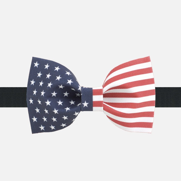 USA Flag Bow Tie - Bowties - 1