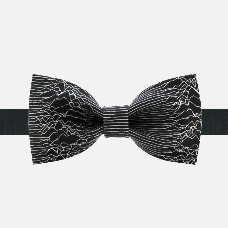 White Lines Bow Tie - Bowties - 1