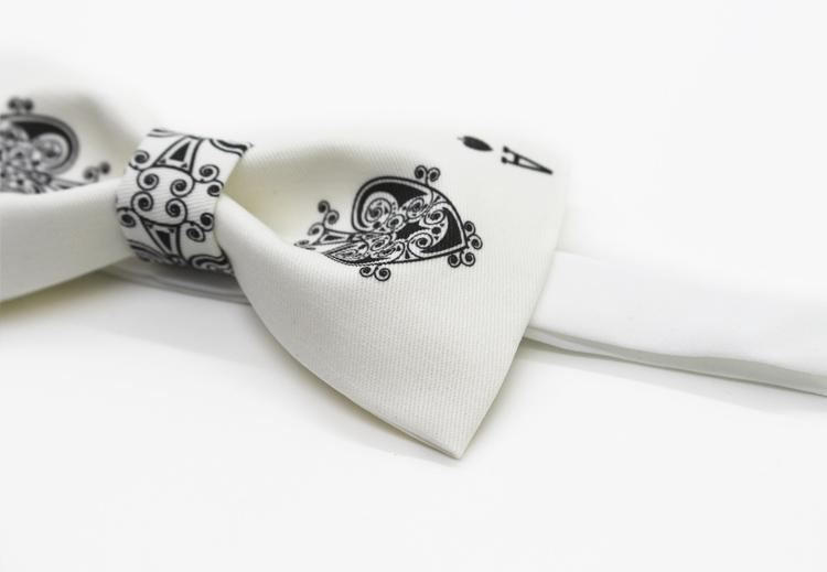 Ace of Spades Bow Tie Bow Ties for Men Bow SelecTie