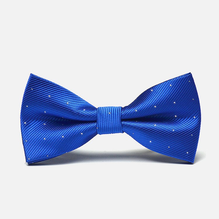 Blue Polka Formal Bow Tie - Bowties