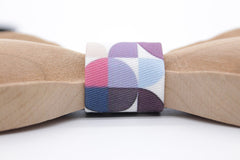 Colorful Wooden Bow Tie - Bowties - 4