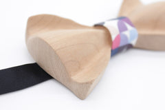 Colorful Wooden Bow Tie - Bowties - 3