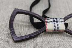Dark Hollow Wooden Bow Tie - Bowties - 4