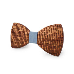 Dripping Wooden Bow Tie