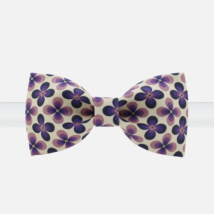 Flower Print Bowtie - Bowties - 1