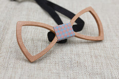 Hollow Classic Wood Bow Tie - Bowties - 5