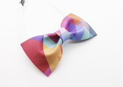Multi-Colored Quilt Bowtie - Bowties - 2