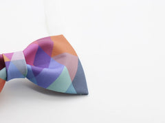 Multi-Colored Quilt Bowtie - Bowties - 3