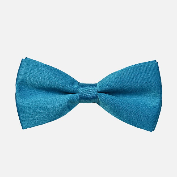 Peacock Blue Tuxedo Bow Tie - Bowties