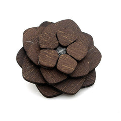Solid Wooden Lapel Pin