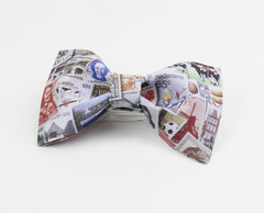 Stamp Collection Bow Tie