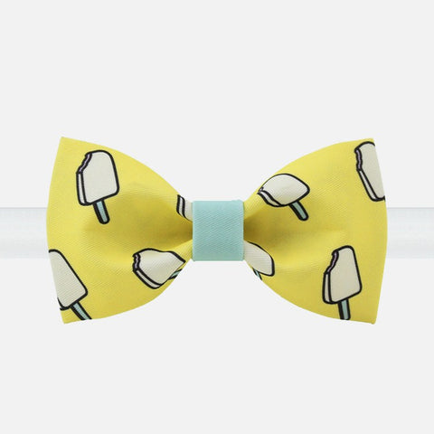 Yellow Ice Cream Bow Tie - Bowties - 1